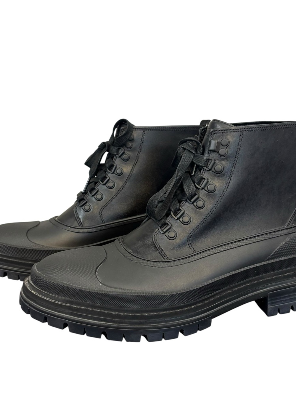 Cole Haan Men's Stratton Shroud Waterproof Boots Black Size US 10.5M